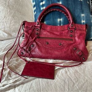 Balenciaga 2009 FW Pourpre First Bag